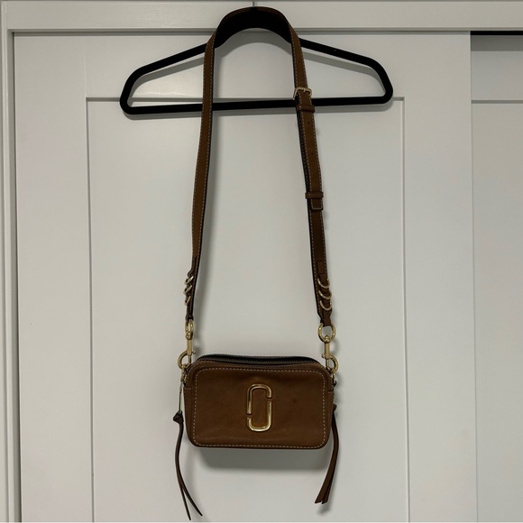 Marc Jacobs The Softshot 21 Suede Camera Bag - Picture 3 of 16